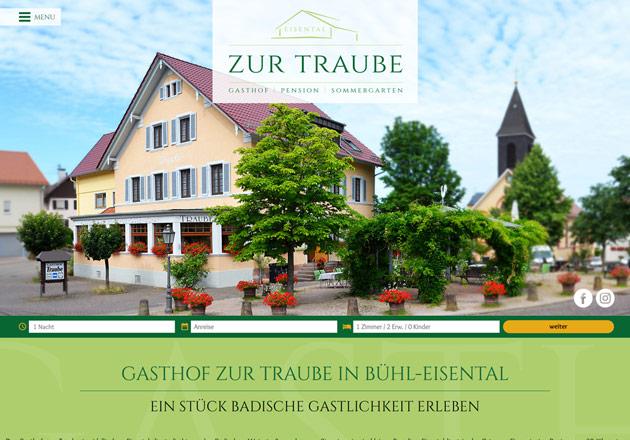 Gasthof zur Traube in Bühl-Eisental