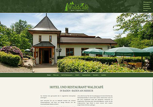 Waldcafé Baden-Baden, Hotel, Restaurant und Café